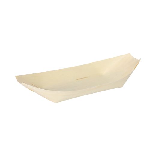 Fingerfood-Schalen aus Holz "pure", 25 x 10 cm "Schiffchen" - Bild 1