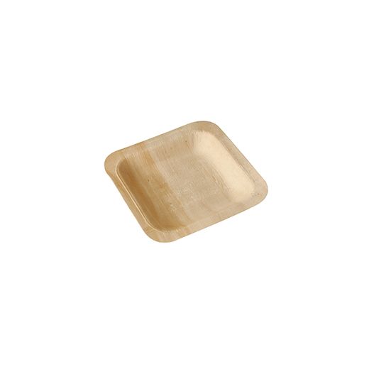 Fingerfood-Teller aus Holz "pure" eckig 14 x 14 cm - Bild 1