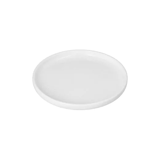 Fingerfood-Teller aus Porzellan, rund Ø 12 cm · 1,2 cm weiss "Ano" - Bild 2