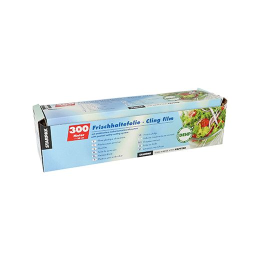 Frischhaltefolie, PVC 300 m x 30 cm mit praktischem Schneidesystem 1