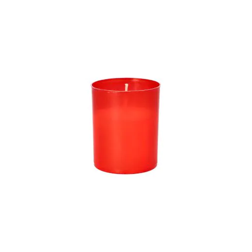 Grablichter "Stundenbrenner" Ø 5 cm · 6,5 cm rote Hülle - Bild 2