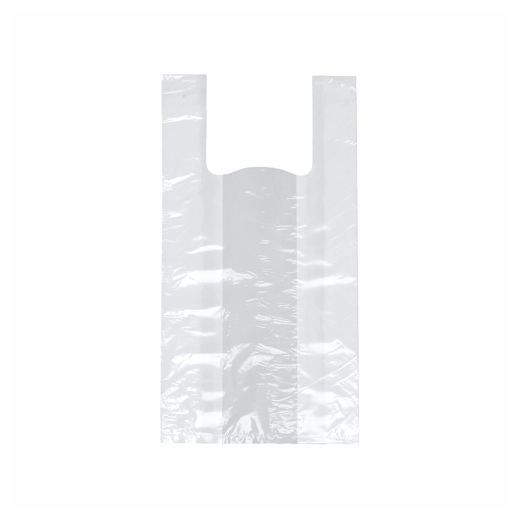 Hemdchenbeutel, HDPE 42 x 21 x 13 cm weiss 1