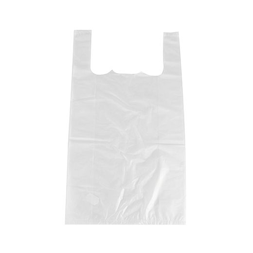 Hemdchenbeutel, HDPE 48 x 27 x 12 cm weiss 1