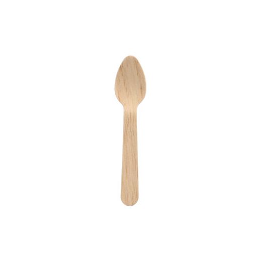 Holzkaffeelöffel, "pure" 11 cm natur 1