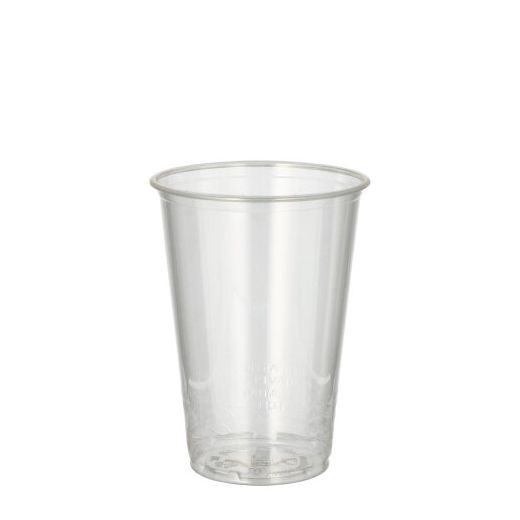 PLA-Becher, Kaltgetränkebecher, "pure" 0,2 l glasklar 1
