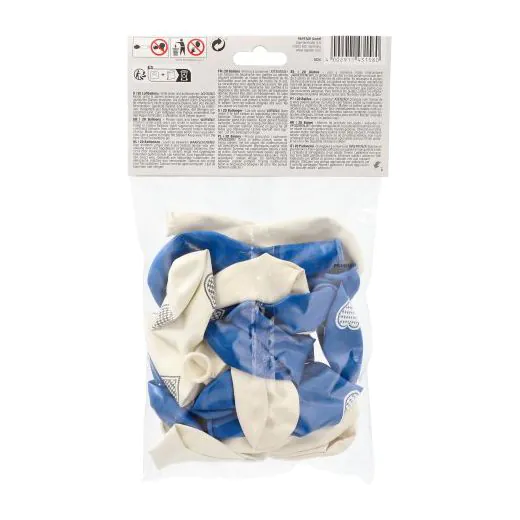 Luftballons Ø 25 cm farbig sortiert "Bayrisch Blau" - Bild 3