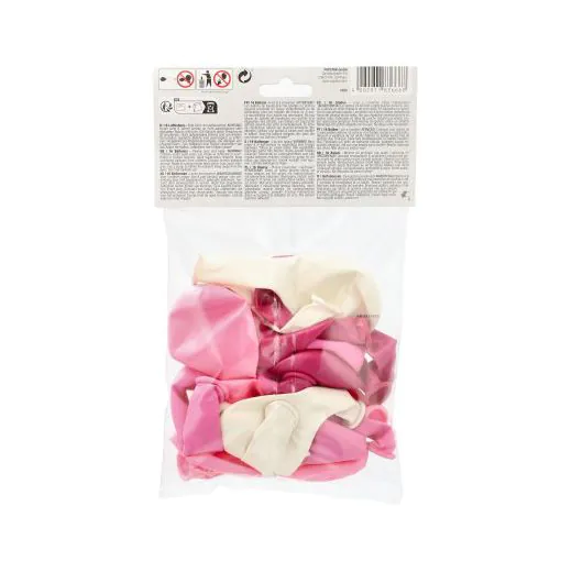 Luftballons Ø 25 cm farbig sortiert "Pink-Mix" - Bild 3