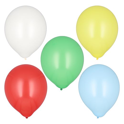 Luftballons Ø 32 cm farbig sortiert - Bild 1