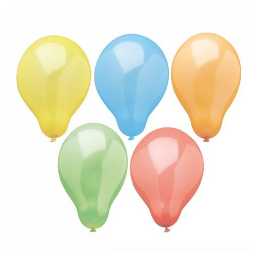 Luftballons farbig sortiert, Ø 19 cm "Rainbow" - Bild 1