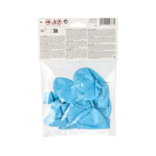 Luftballons, hellblau Ø 25 cm - Bild 3