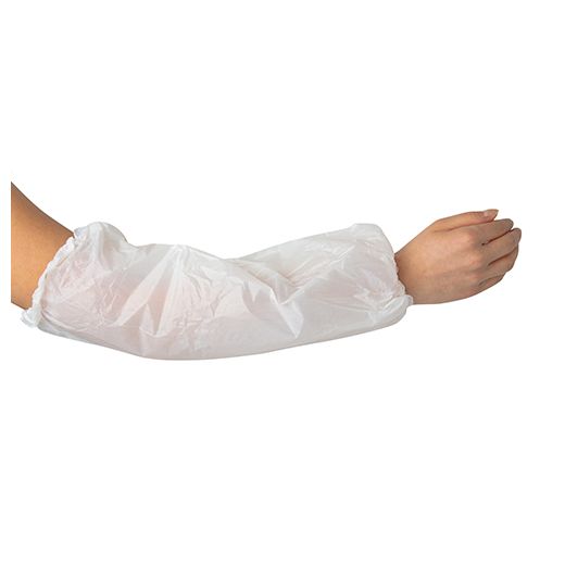 "Medi-Inn®" Ärmelschoner, PE 40 cm weiss - Bild 1