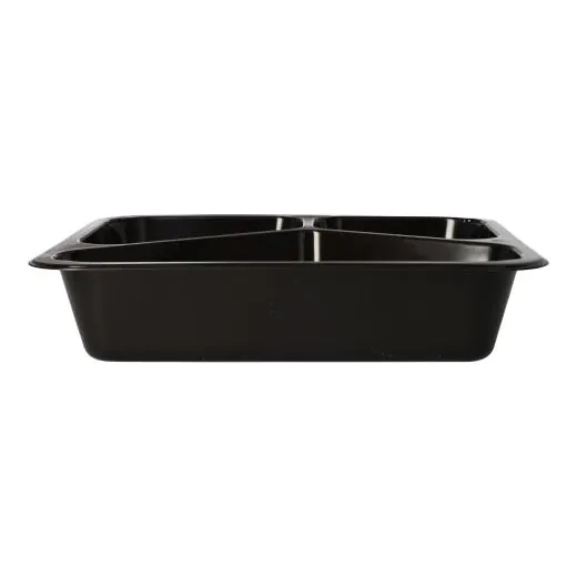 Mikrowellenschalen, PP 3-geteilt 1095 ml schwarz - Bild 3
