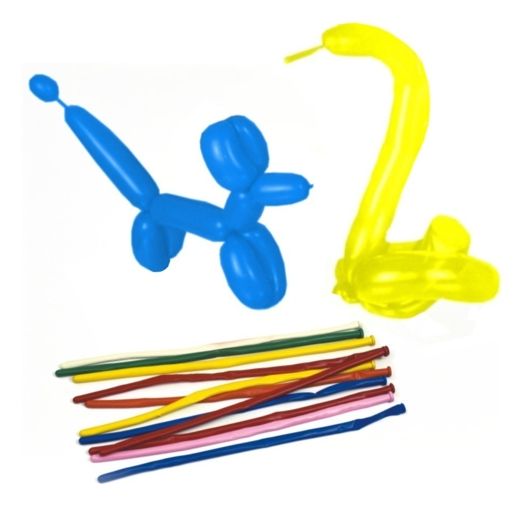 Modellierballons 140 cm farbig sortiert "Maxi" - Bild 1
