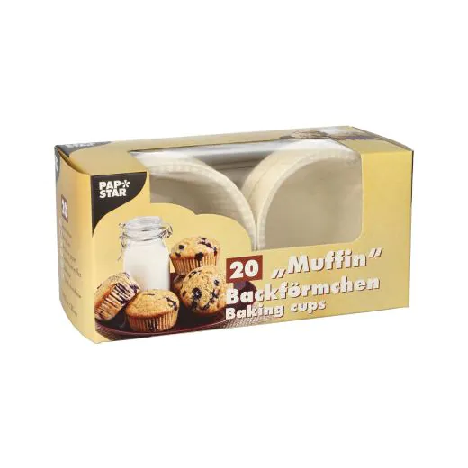 Muffins-Backförmchen Ø 5 cm · 3,5 cm weiss - Bild 3