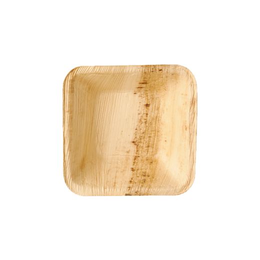 Palmblatt Schalen eckig "pure" 100 ml, 10 x 10 cm - Bild 1