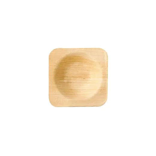 Palmblatt Schalen eckig "pure" 6 x 6 cm - Bild 1