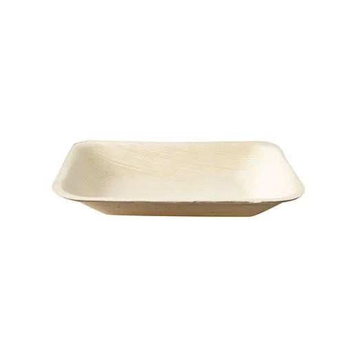 Palmblatt Teller eckig "pure", 16 x 12 cm - Bild 3