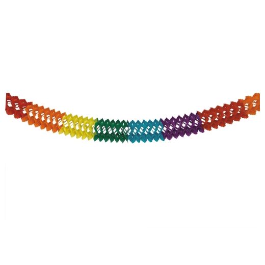 Papiergirlande Ø 16 cm · 6 m "Rainbow" - Bild 1