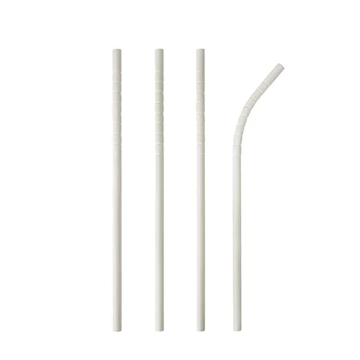 Papierstrohhalme, flexibel "pure" Ø 6 mm · 20 cm weiß - Bild 1 Papierstrohhalme, flexibel "pure" Ø 6 mm · 20 cm weiß - Bild 1