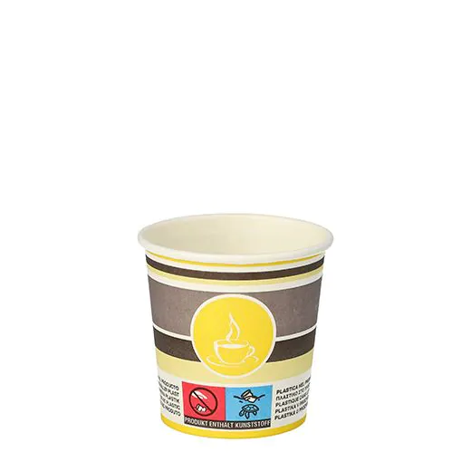 Pappbecher "To Go" 0,1 l Ø 6 cm · 6 cm - Bild 1 Pappbecher "To Go" 0,1 l Ø 6 cm · 6 cm - Bild 1
