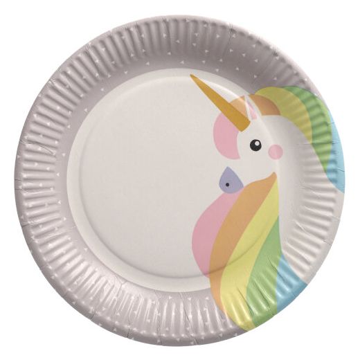 Pappteller Ø 23 cm "Unicorn" - Bild 1