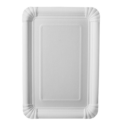 Pappteller eckig "pure", 16,5 x 23 cm  - Bild 1