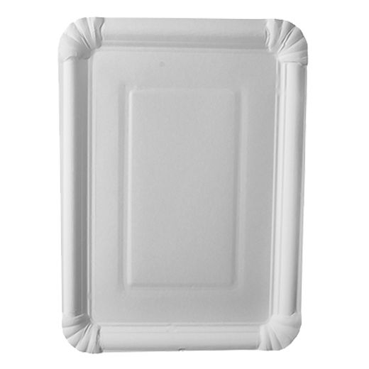 Pappteller eckig "pure", 21,5 x 29 cm  - Bild 1