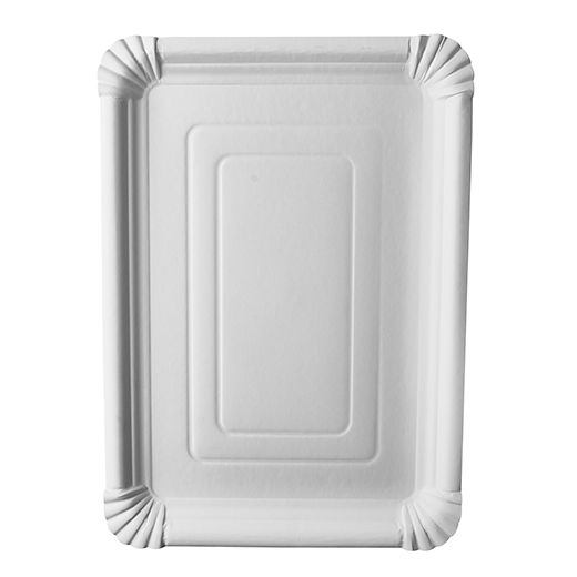 Pappteller eckig "pure", 24 x 33 cm  - Bild 1