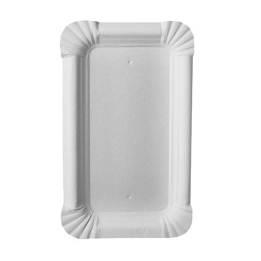 Pappteller eckig "pure", 9 x 15 cm - Bild 1