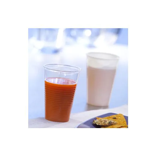 Plastikbecher (PP), 0,2 l weiss - Bild 2