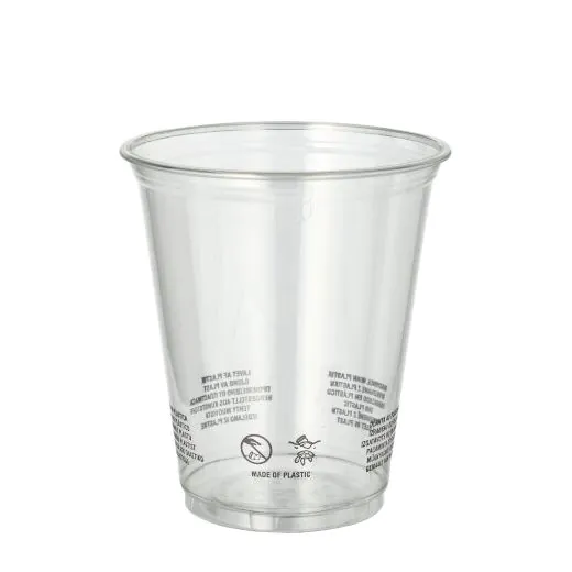 Plastikbecher R-PET, 0,3 l Ø 9,5 cm · 10,7 cm glasklar - Bild 1