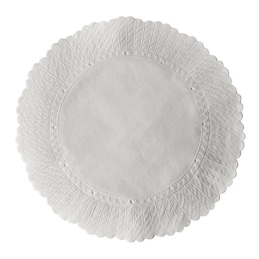Plattenpapiere rund Ø 20,5 cm weiss 1