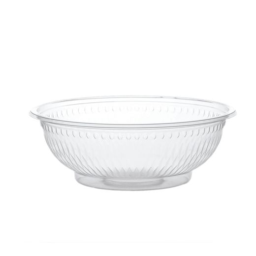 Salatschalen To Go, R-PET rund 500 ml Ø 15,5 cm · 5,5 cm glasklar 1