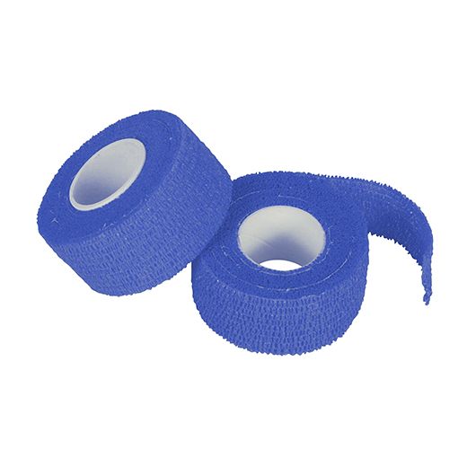 Selbsthaftende Pflaster, 5 m x 2,5 cm blau - Bild 1