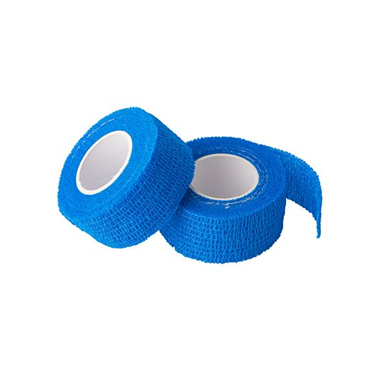 Selbsthaftende Pflaster, 5 m x 2,5 cm blau - Bild 1