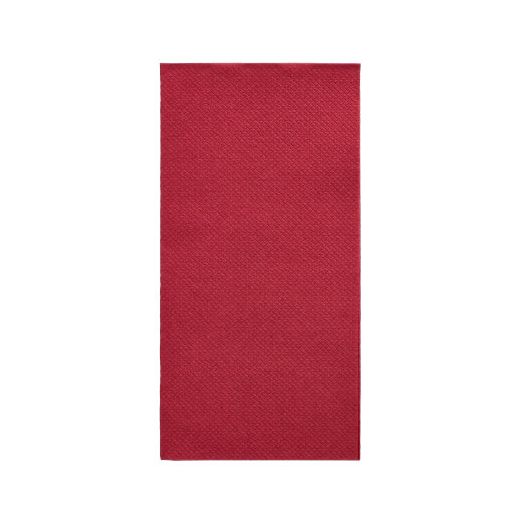 Servietten, bordeaux 2-lagig 1/8-Falz 33 x 33 cm 1