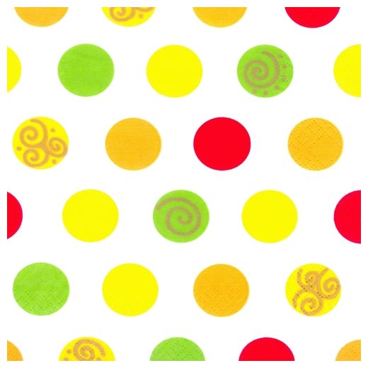 Servietten, 3-lagig 1/4-Falz 33 x 33 cm "Balls" 1