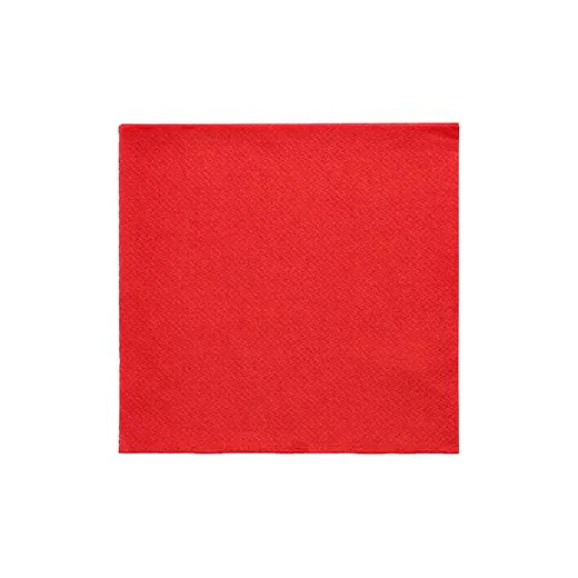 Servietten "DAILY Collection" 1/4-Falz 24 x 24 cm rot - Bild 2