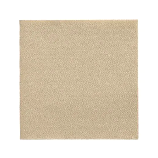 Servietten "DAILY Collection" 1/4-Falz 32 x 32 cm sand - Bild 2