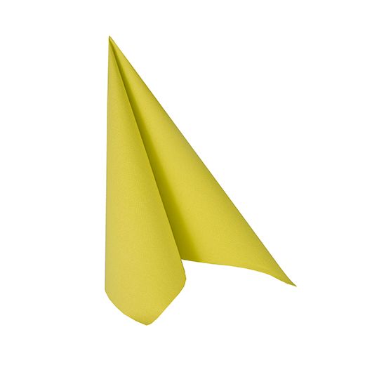 Servietten, limonengrün "ROYAL Collection" 1/4-Falz 25 x 25 cm 1
