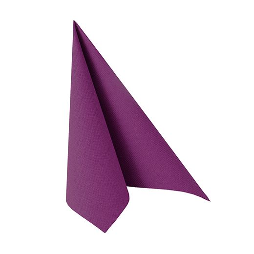 Servietten, lila "ROYAL Collection" 1/4-Falz 33 x 33 cm 1