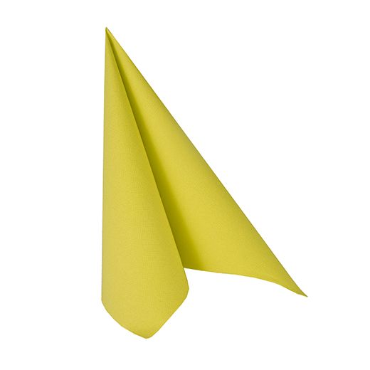 Servietten, limonengrün "ROYAL Collection" 1/4-Falz 33 x 33 cm 1