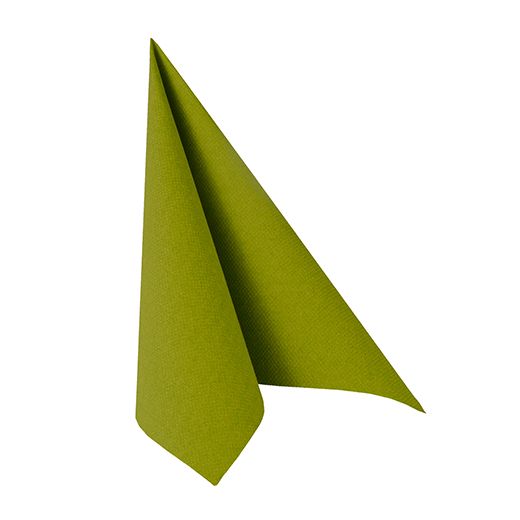 Servietten, olivgrün "ROYAL Collection" 1/4-Falz 33 x 33 cm 1