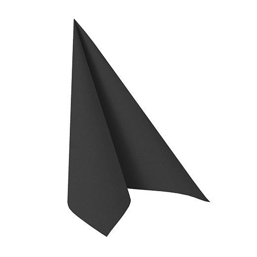 Servietten, schwarz "ROYAL Collection" 1/4-Falz 33 x 33 cm 1