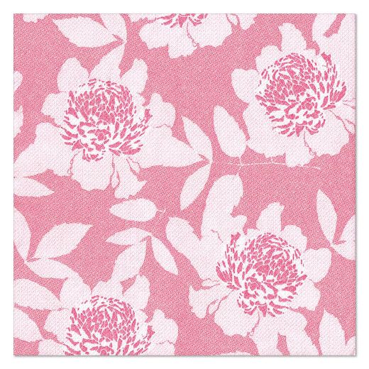 Servietten, fuchsia "ROYAL Collection" 1/4-Falz 40 x 40 cm "Adele" 1