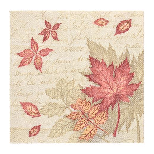 Servietten, "ROYAL Collection" 1/4-Falz 40 x 40 cm "Autumn Colours" - Bild 1