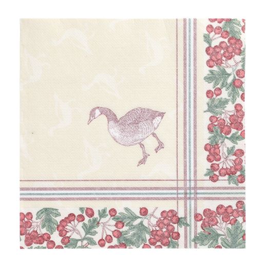 Servietten, "ROYAL Collection" 1/4-Falz 40 x 40 cm "Goose" - Bild 1