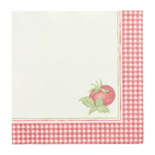 Servietten "ROYAL Collection" 1/4-Falz 40 x 40 cm "Tomato" - Bild 1