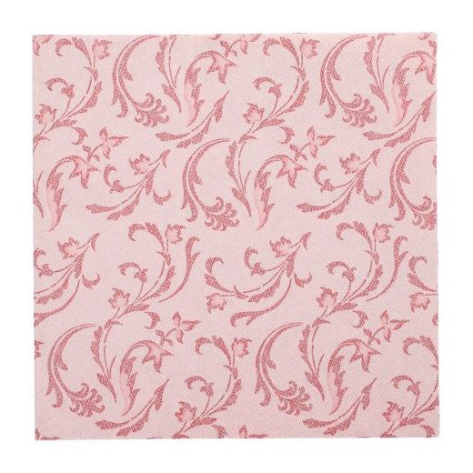 Servietten "ROYAL Collection" 1/4-Falz 40 x 40 cm bordeaux "Damascato" - Bild 1