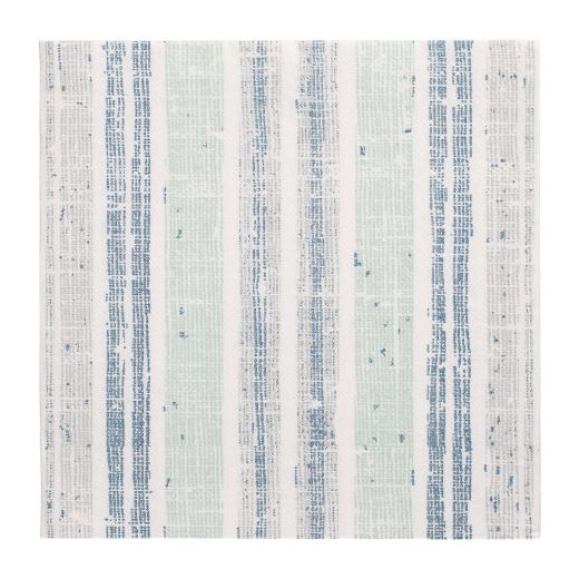 Servietten "ROYAL Collection" 1/4-Falz 40 x 40 cm dunkelblau "Stripes" - Bild 1